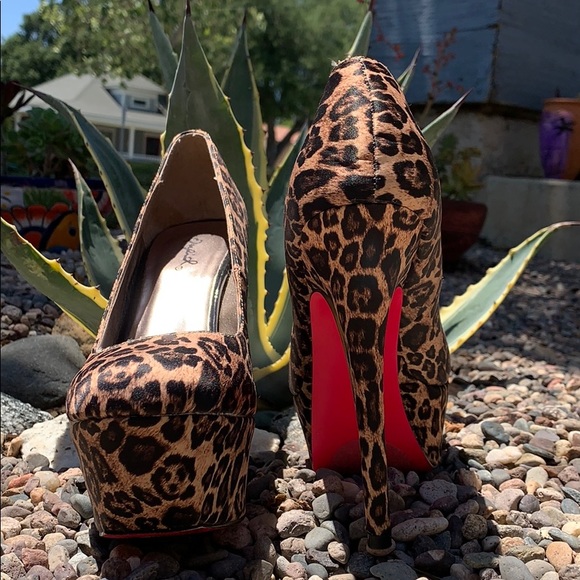 Qupid Shoes - Leopard heels 👠
